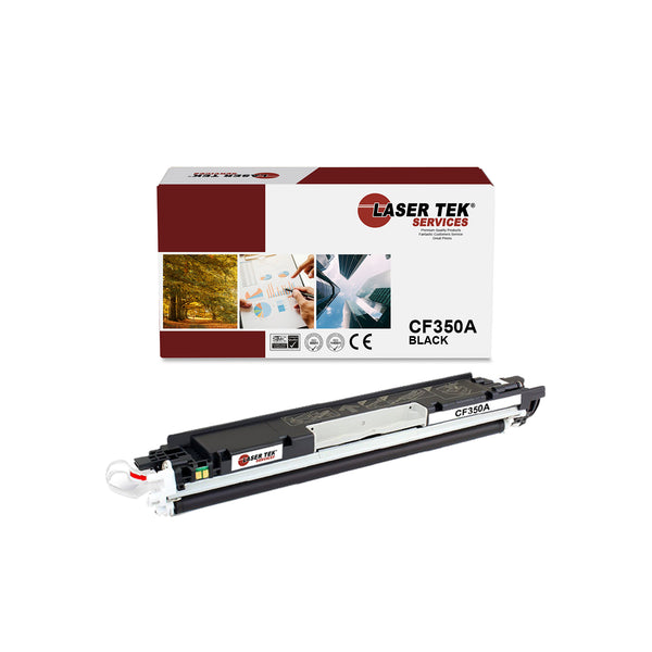 1 Pack Black Compatible HP CF350A Replacement Toner Cartridge for the HP Color LaserJet Pro MFP M176n