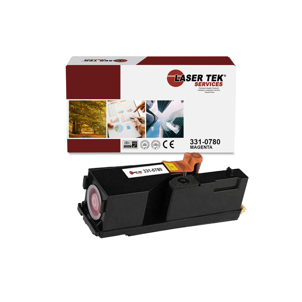 Dell 1350 1250 Magenta Toner Cartridge 1 Pack - Laser Tek Services