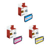 3 Pack Color Compatible HP 711 Replacement Ink Cartridges for use in the HP DesignJet T120