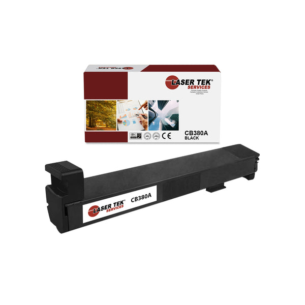 HP CB380A BLACK REMANUFACTURED TONER CARTRIDGE FOR THE CP6015 - Laser Tek Services