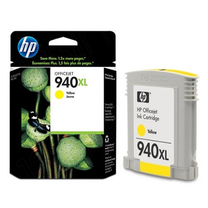 HP No 940XL C4909AN Yellow High Yield OEM Inkjet Cartridge