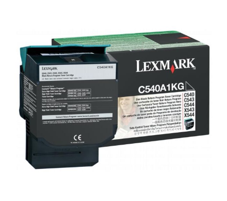 Lexmark C54X (C540A1KG) OEM Remanufactured Toner Cartridge