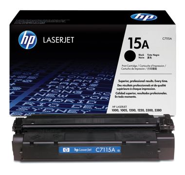 HP LaserJet C7115A 15A 1200 Black OEM Toner Cartridge
