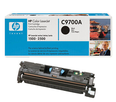 HP LaserJet C9700A 1500 2500 Black OEM Toner Cartridge