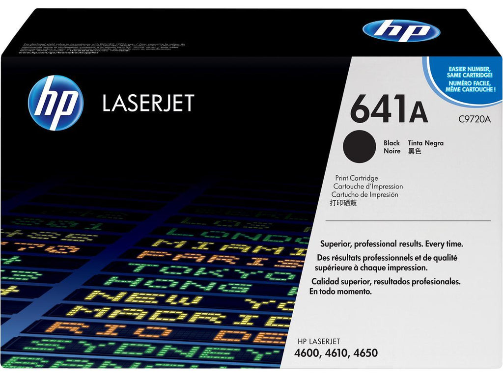 HP LaserJet C9720A 4600 Black OEM Toner Cartridge