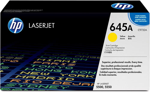 HP LaserJet C9732A 5500 Yellow OEM Toner Cartridge