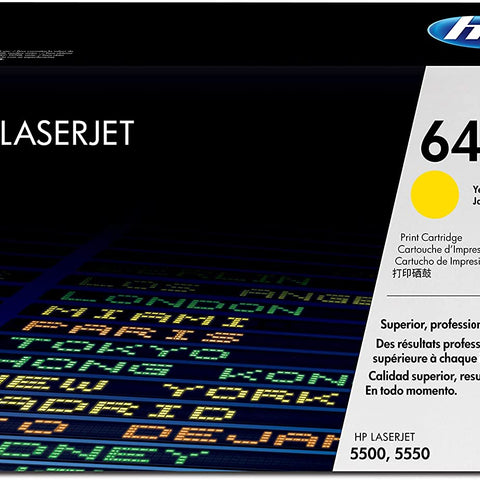 HP LaserJet C9732A 5500 Yellow OEM Toner Cartridge