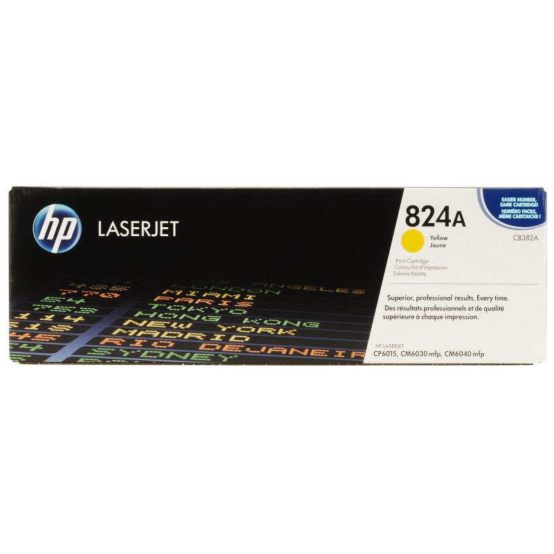 HP LaserJet CB382A CP6015 CM6040 Yellow OEM Toner Cartridge