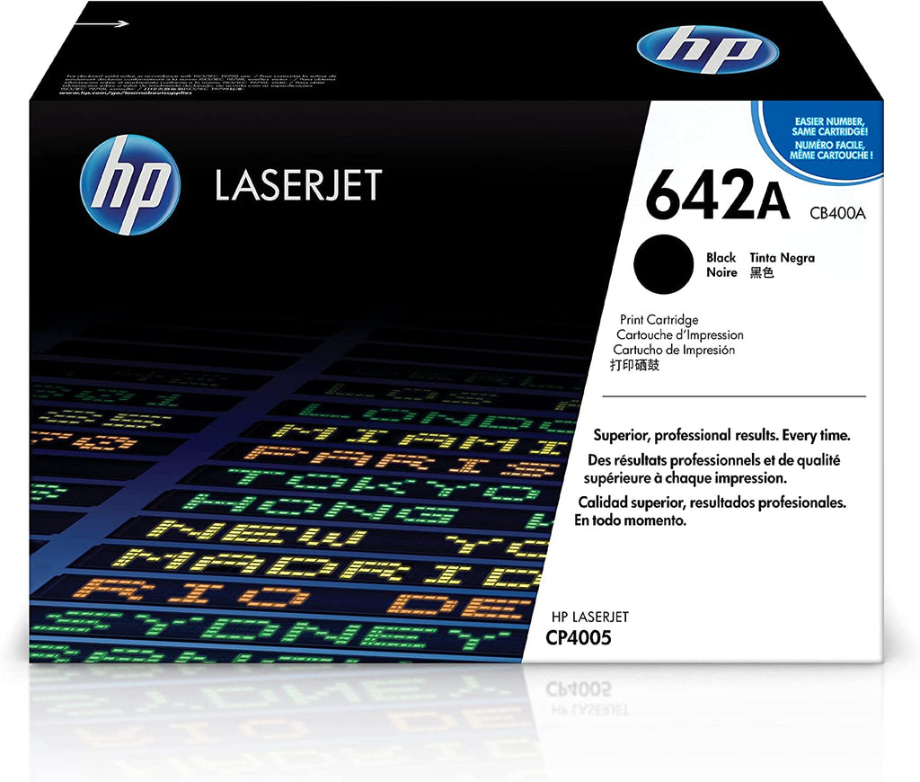 HP LaserJet CB400A CP4005N Black OEM Toner Cartridge