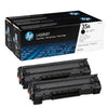 HP LaserJet CB435AD 35A P1005 OEM Toner Cartridge Dual Pack
