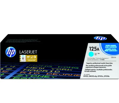 HP LaserJet CB541A CP1215 CM1518 Cyan OEM Toner Cartridge