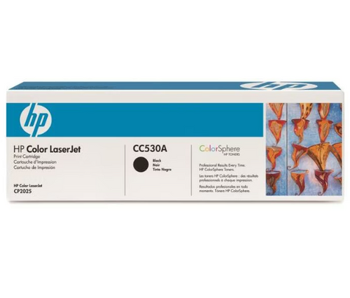 HP LaserJet CC530A CP2025 CM2320 Black OEM Toner Cartridge