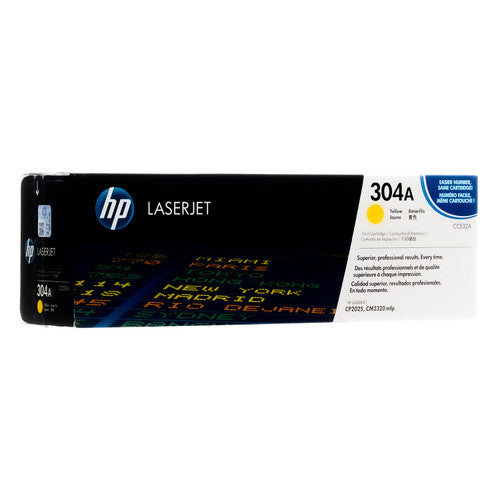 HP LaserJet CC532A CP2025 CM2320 Yellow OEM Toner Cartridge
