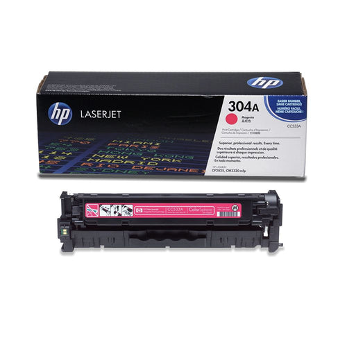 HP LaserJet CC533A CP2025 CM2320 Magenta OEM Toner Cartridge