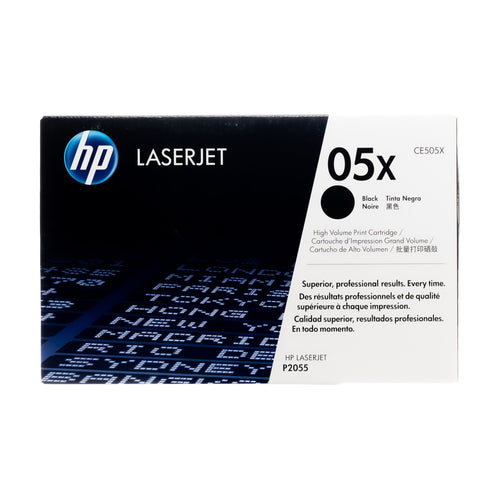 HP LaserJet CE505X 05X P2055 Black OEM Toner Cartridge