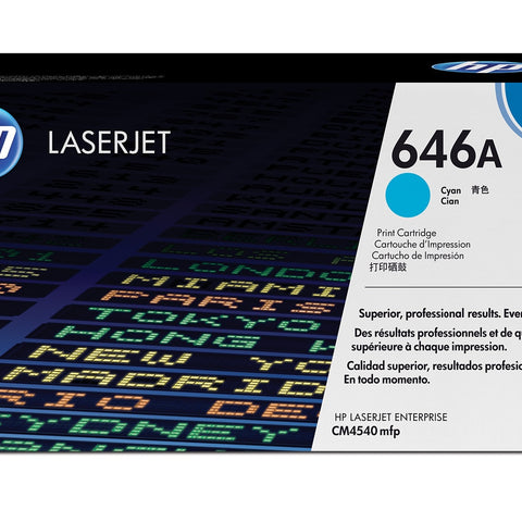 HP LaserJet CF031A CM4540 Cyan OEM Toner Cartridge