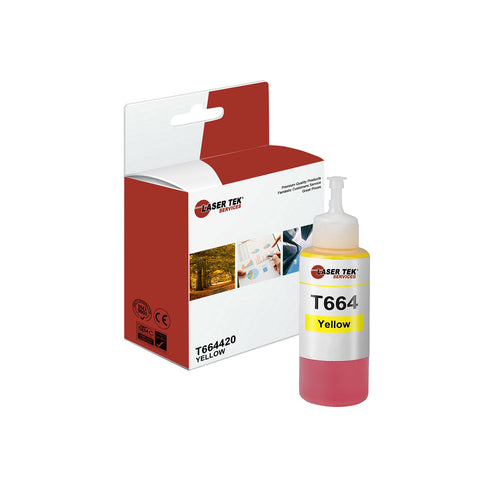 Epson 664 T664420 Yellow Remanufactured Ink Cartridge