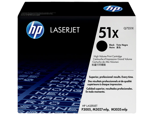 HP LaserJet Q7551X 51X P3005 3005 Black OEM Toner Cartridge