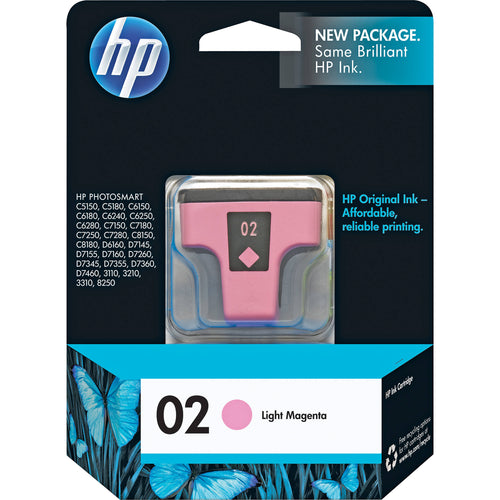 HP No 02 C8775WN Light Magenta OEM Inkjet Cartridge