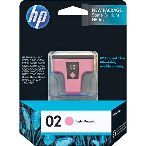 HP No 02 C8775WN Light Magenta OEM Inkjet Cartridge