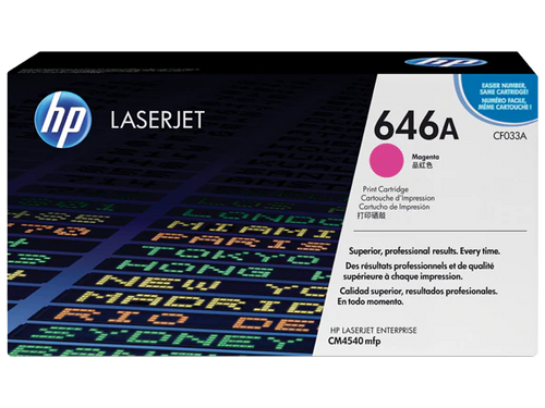 HP LaserJet CF033A CM4540 Magenta OEM Toner Cartridge