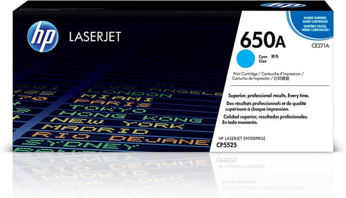 HP LaserJet CE271A CP5525 Cyan OEM Toner Cartridge
