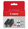 2 Pack Canon PGI5 PGI-5BK Black OEM Ink Cartridge | Laser Tek Services