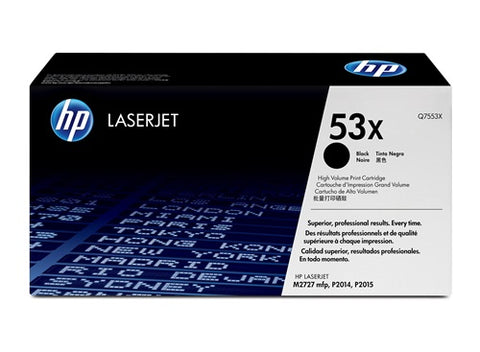 2 Pack HP 53X Q7553X Black Compatible High Yield Toner Cartridge | Laser Tek Services