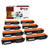 8 Pack Canon CRG-051 Black Compatible Toner Cartridge