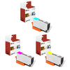 3 Pack Ink Cartridge Replacements for HP CB323WN CB324WN CB325WN (Cyan. Magenta, Yellow)