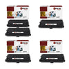 5 Pack Compatible 508X High Yield Toner Cartridge Replacements for the HP CF360X, CF361X, CF363X, CF362X. (2x Black, Cyan, Magenta, Yellow)