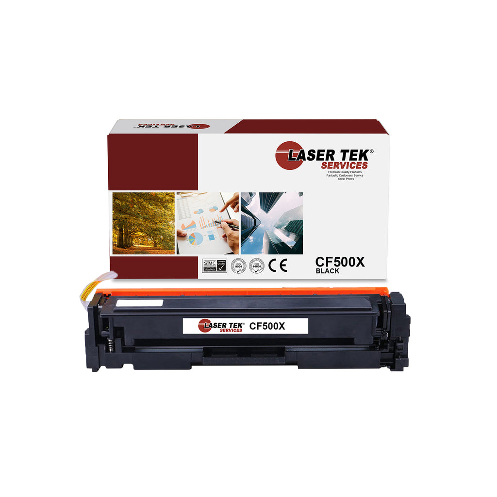 HP 202X CF500X Black High Yield Compatible Toner Cartridge | Laser Tek Services