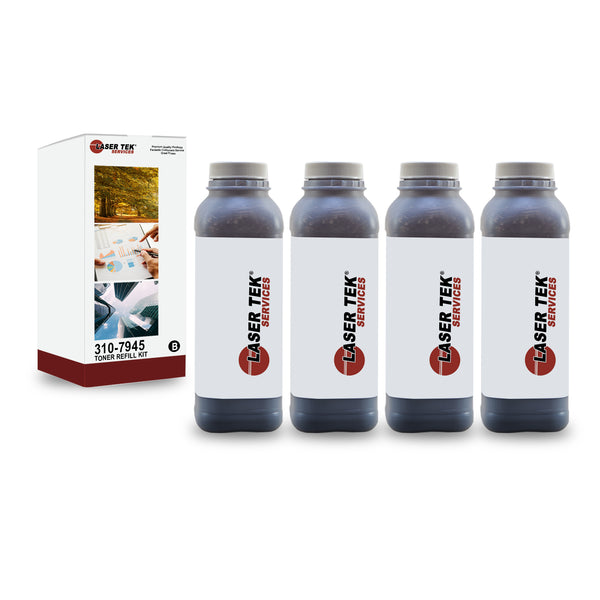 DELL 1815 1815DN & SAMSUNG ML-3050 4 PACK TONER REFILL WITH CHIP