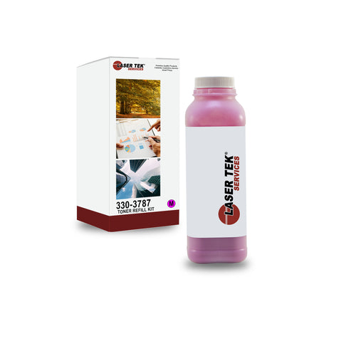 DELL 2145 2145C 2145CN HIGH YIELD MAGENTA TONER REFILL WITH CHIP