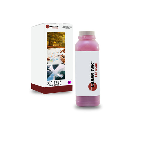 DELL 2145 2145C 2145CN HIGH YIELD MAGENTA TONER REFILL WITH CHIP