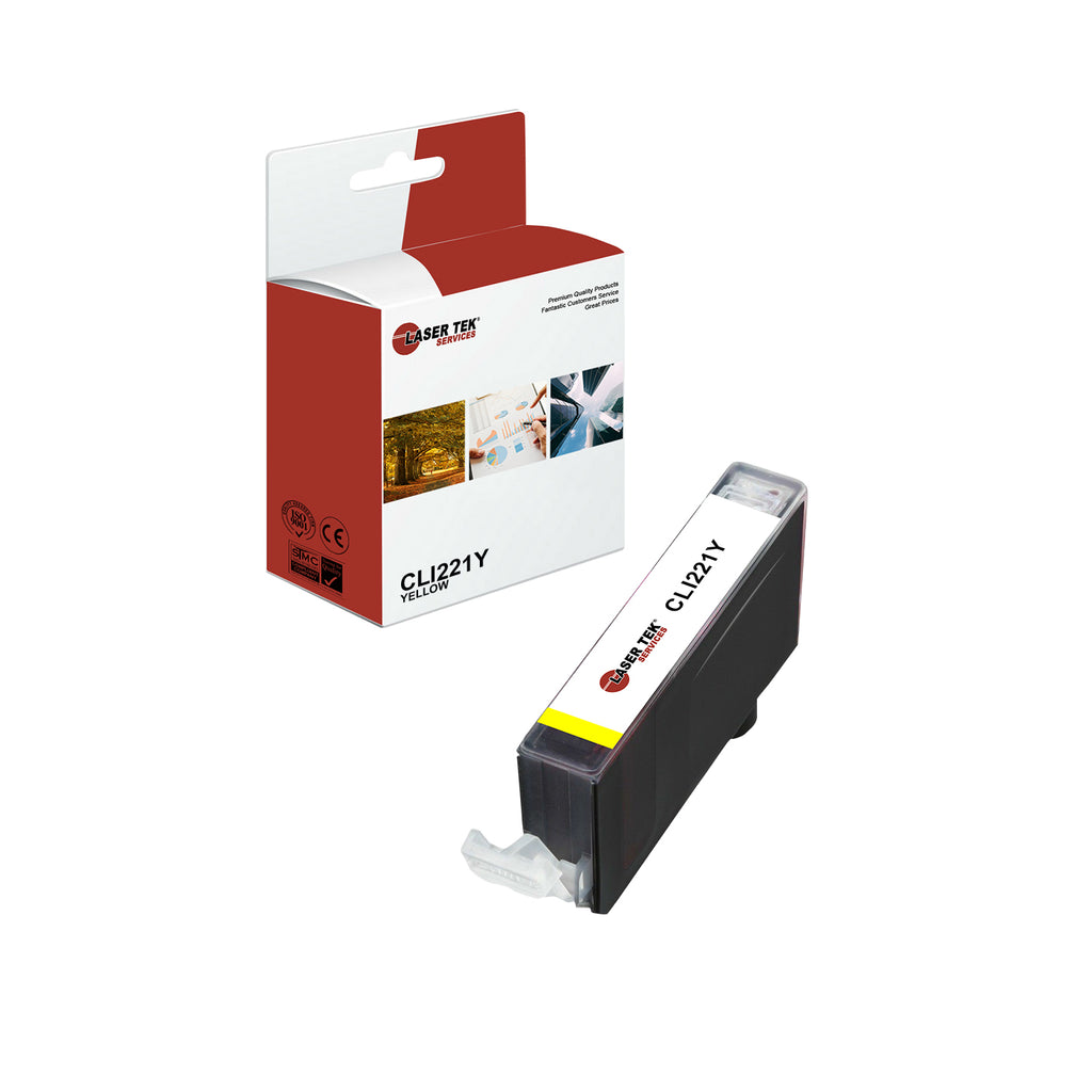 CANON CLI-221Y CLI-221 REMANUFACTURED YELLOW INK CARTRIDGE