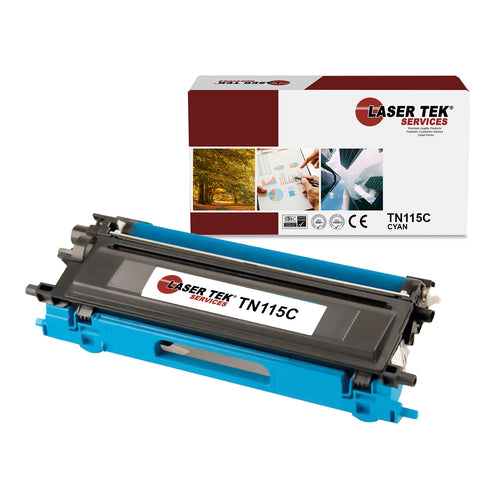 BROTHER TN-115 TN115 CYAN HIGH YIELD OEM TONER CARTRIDGE