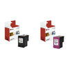 2 Pack Compatible HP 901XL Yield Replacement Ink Cartridges for the HP OfficeJet 4500 (1 Black, 1 Tri-Color)