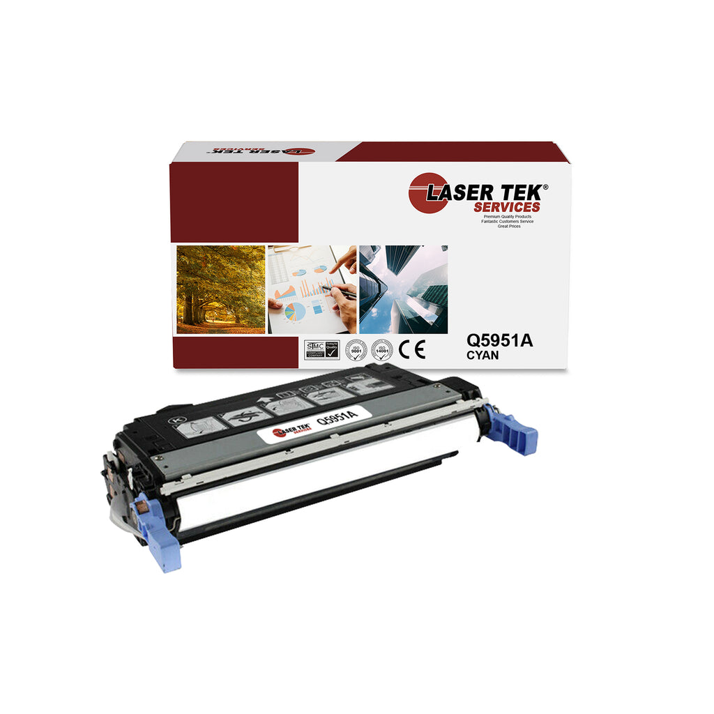 HP Q5951A Cyan Toner Cartridge 1 Pack - Laser Tek Services