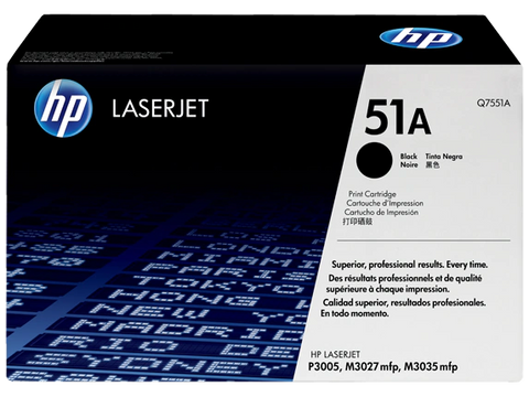HP LaserJet Q7551A 51A P3005 3005 Black OEM Toner Cartridge