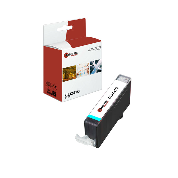 CANON CLI-221C CLI-221 REMANUFACTURED CYAN INK CARTRIDGE