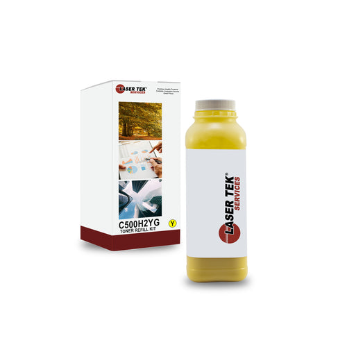 LEXMARK C500 X500 X502 YELLOW HIGH YIELD TONER REFILL KIT
