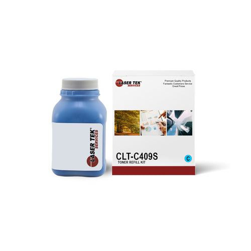 SAMSUNG CLP-310 CLP-315 CLX-3170 CYAN TONER REFILL WITH CHIP