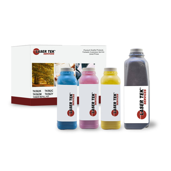 Kyocera TK-562 Toner Refill Kit 4 Pack - Laser Tek Services