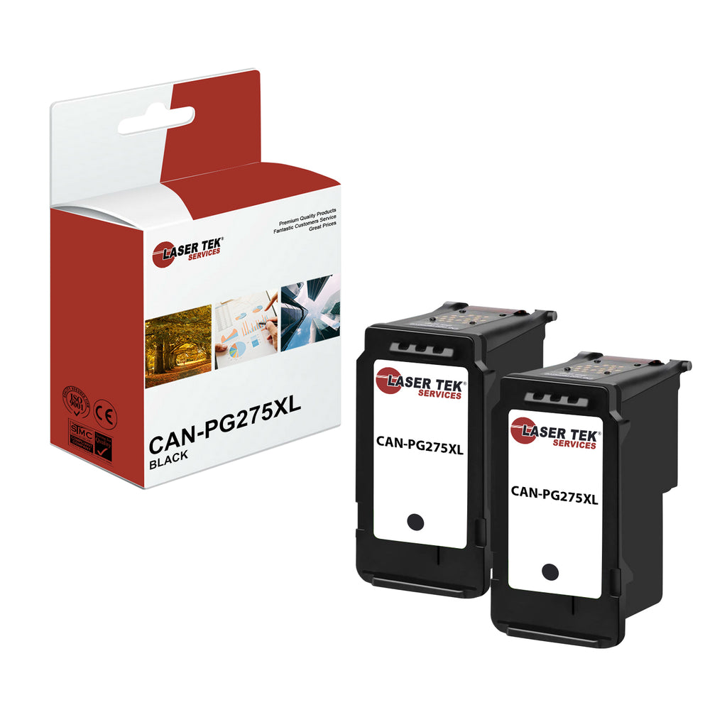 2 Pack Canon PG275XL Black HY Compatible Ink Cartridge
