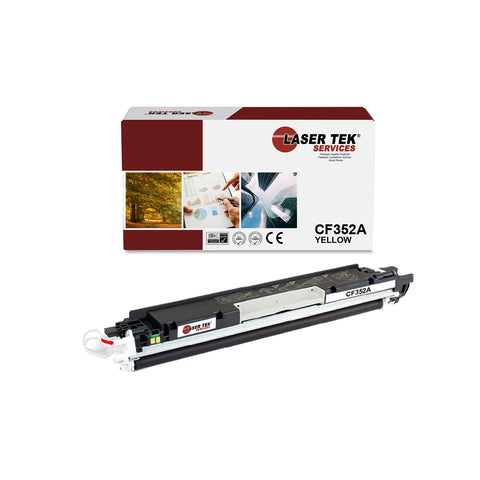 1 Pack Yellow Compatible HP CF352A Replacement Toner Cartridge for the HP Color LaserJet Pro MFP M176n