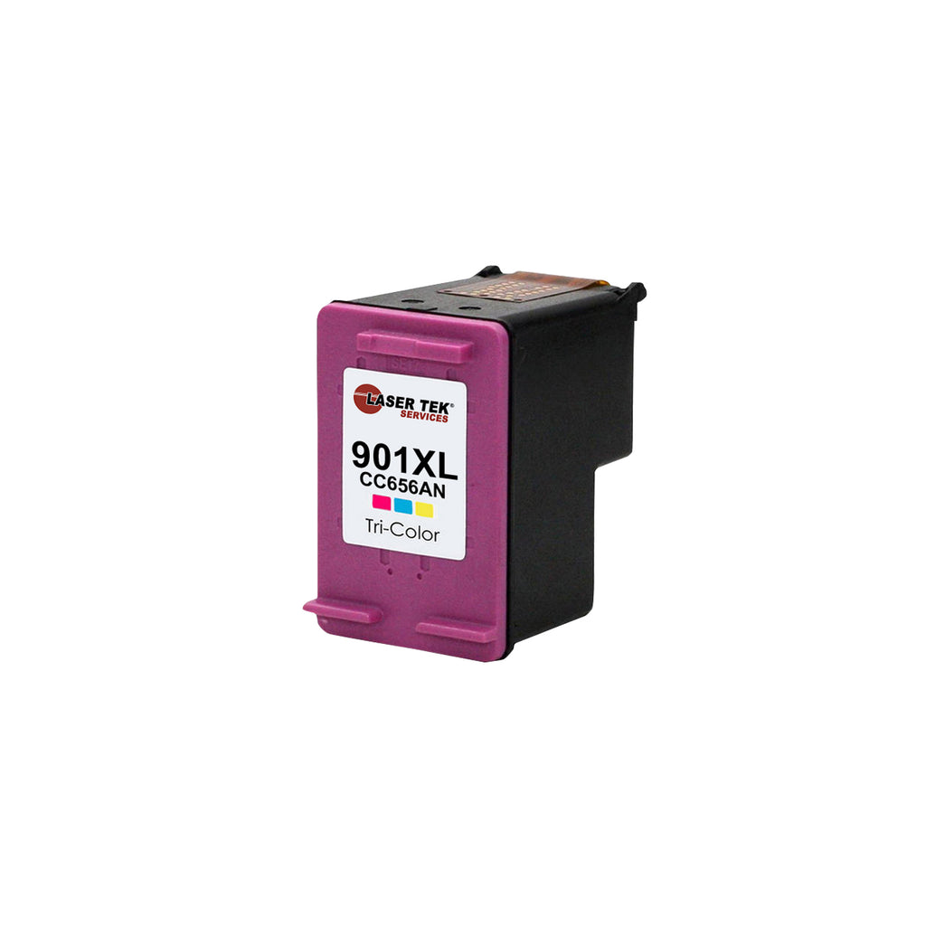 2 Pack HP 901XL CC654AN CC656AN Color Compatible Ink Cartridge | Laser Tek Services