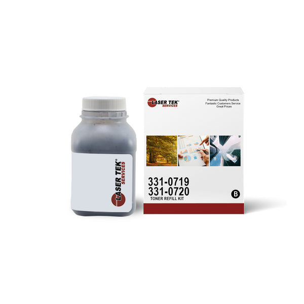 Dell 331-0719 Toner Refill Kit with Chip 1 Pack - Laser Tek Services