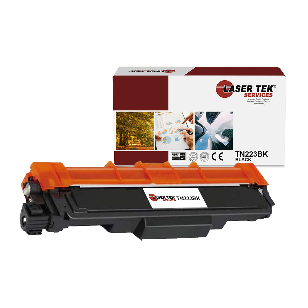 2 Pack Brother TN-223 Black Compatible Toner Cartridge | Laser Tek Services