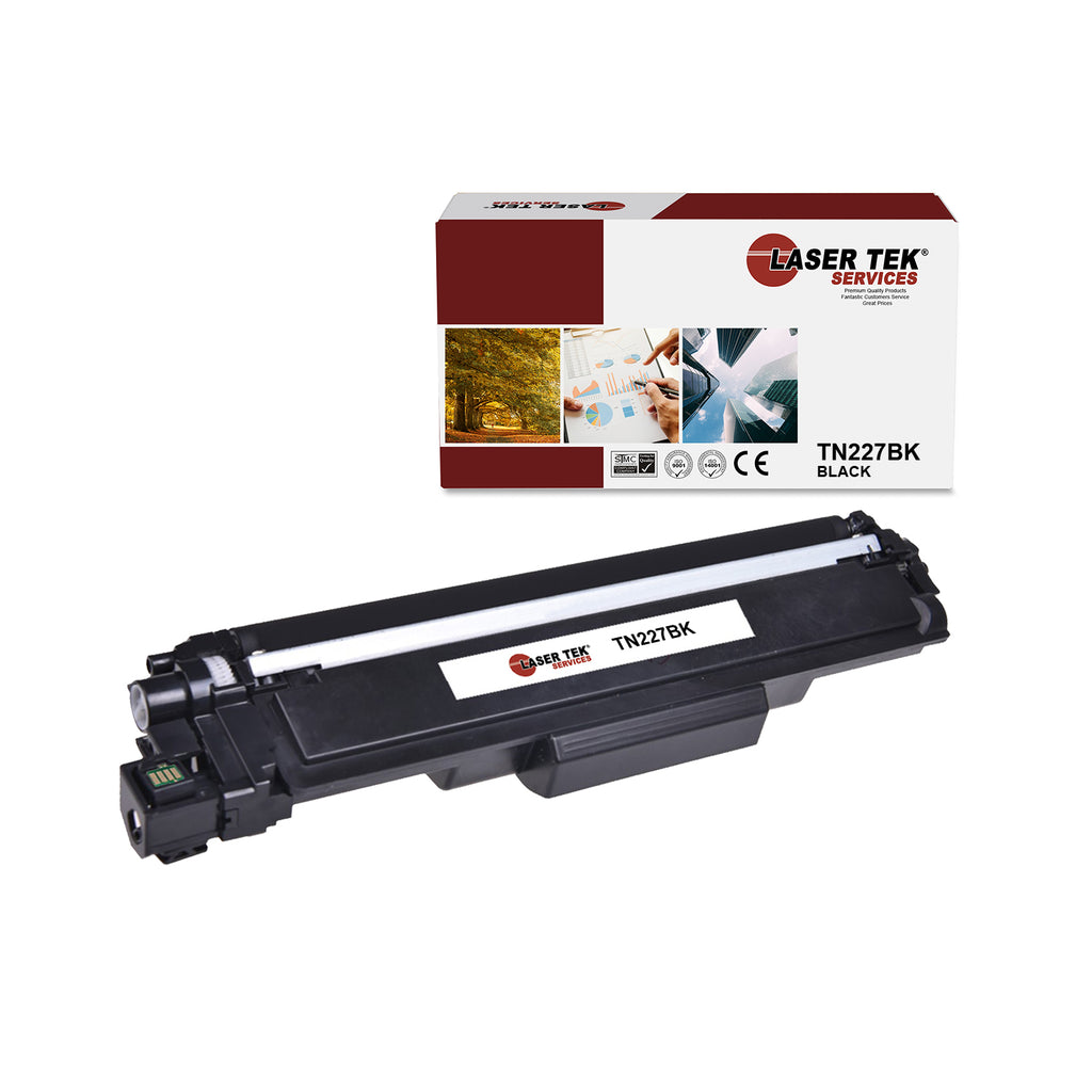 2 Pack Brother TN-227 Black HY Compatible Toner Cartridge | Laser Tek Services